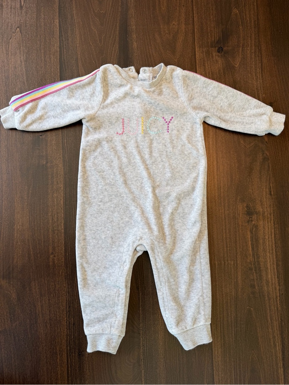 Juicy Couture Gray Velour